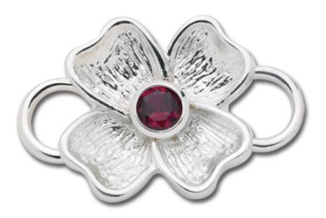 LeStage Dogwood Birthstone Clasp