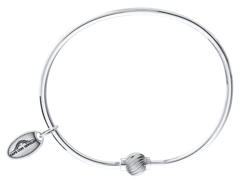 LeStage sterling silver swirl ball Cape Cod bracelet