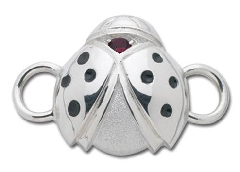 LeStage Ladybug with Garnet Clasp