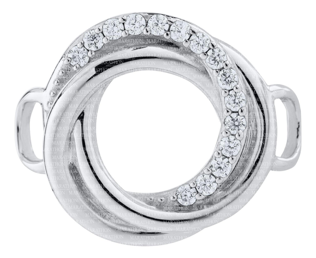LeStage Love Knot with CZ Clasp