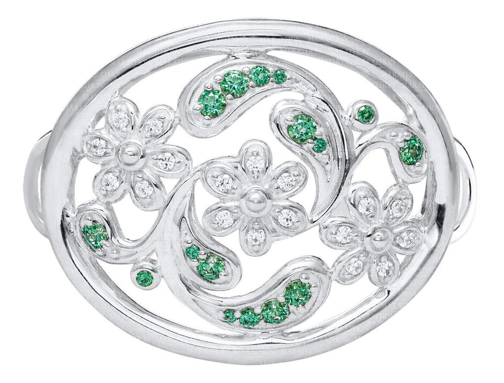 LeStage Daisy-Paisley Clasp