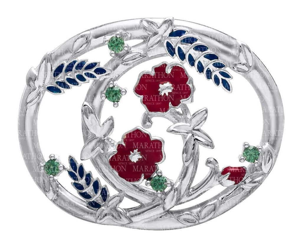 LeStage Poppy and Heather Clasp