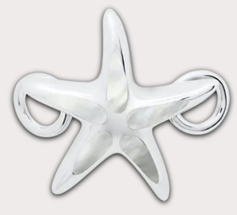 Mother-of-Pearl Starfish Clasp