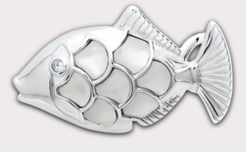 Mother-of-Pearl Fish Clasp
