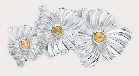 Triple Flower Clasp