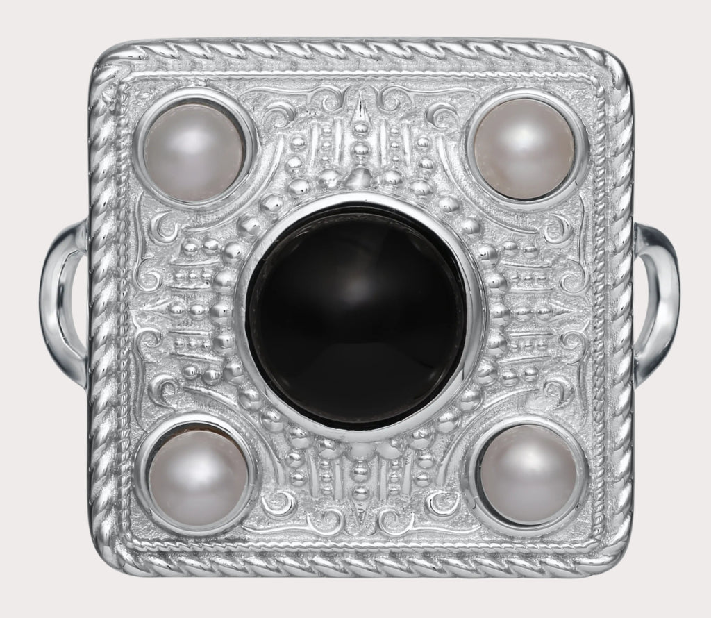 Square Etruscan Clasp