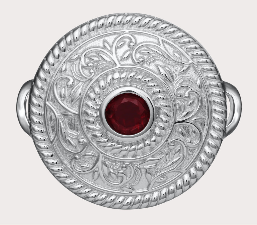 Round Estruscan Clasp