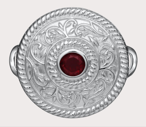 Round Estruscan Clasp