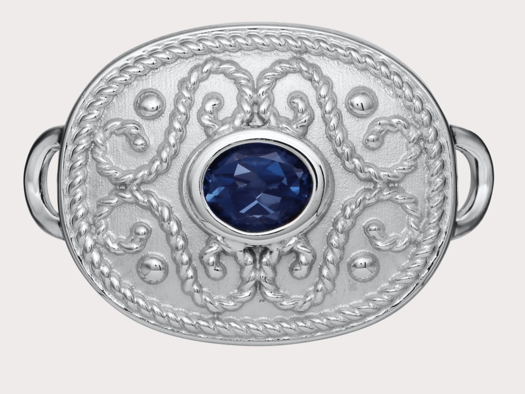 Oval Estruscan Clasp