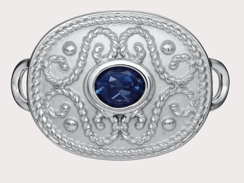 Oval Estruscan Clasp