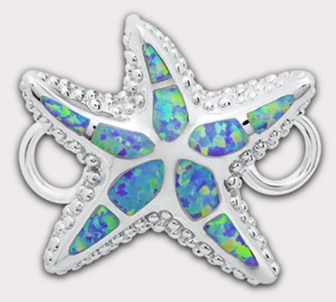 Opal Starfish Clasp
