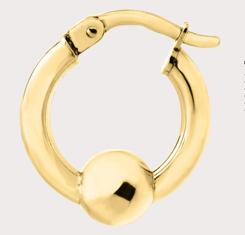 Cape Cod 15 mm 14KT single earring