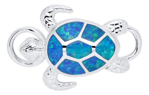 Opal Sea Turtle Clasp