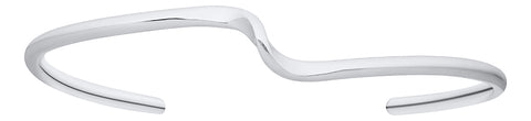 Thin Wave Bracelet