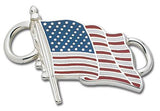 LeStage US Flag Clasp