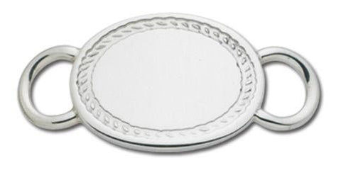 LeStage Oval with border Clasp