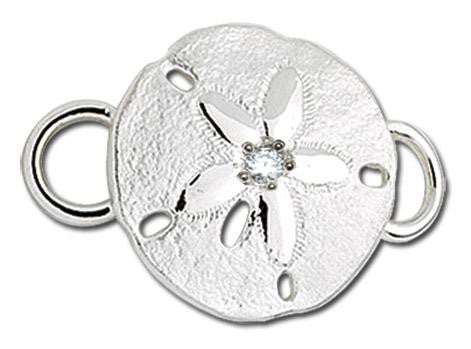 LeStage Sand Dollar with Diamond Clasp