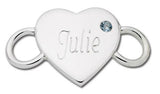 LeStage Heart Birthstone Clasp
