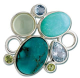 LeStage Rock Garden Turquoise Clasp