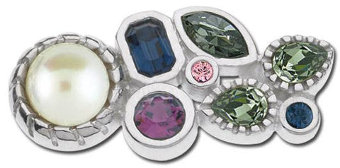 LeStage Aurora Crystal Pearl Clasp