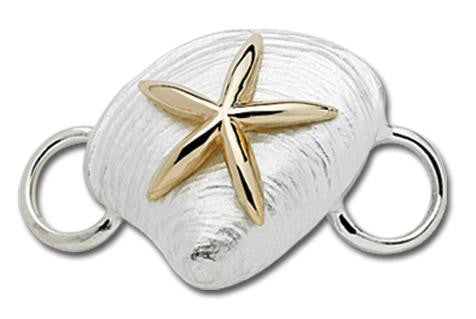 LeStage Starfish on Clam Clasp