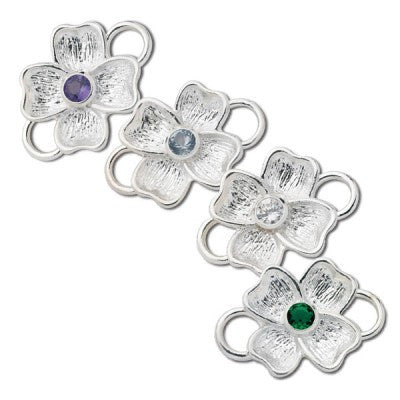 LeStage Dogwood Birthstone Clasp