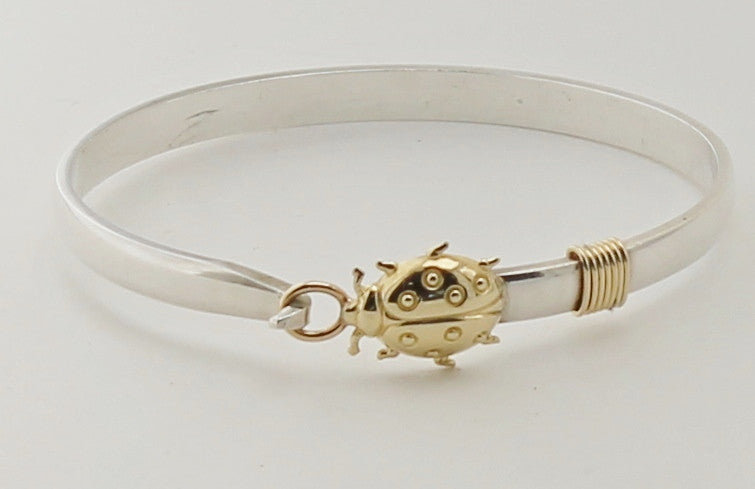 Ladybug hook bracelet
