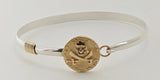 Pirate Coin hook bracelet