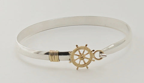 Ship Wheel hook bracelet