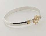 Ship Wheel hook bracelet