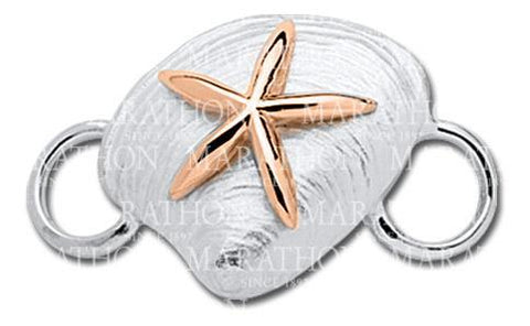 LeStage Starfish on Clam Clasp