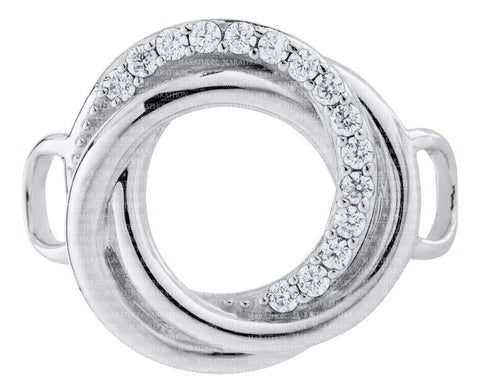 LeStage Love Knot with CZ Clasp