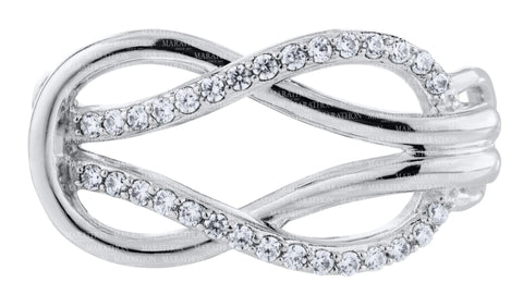 LeStage Square Knot with CZ Clasp