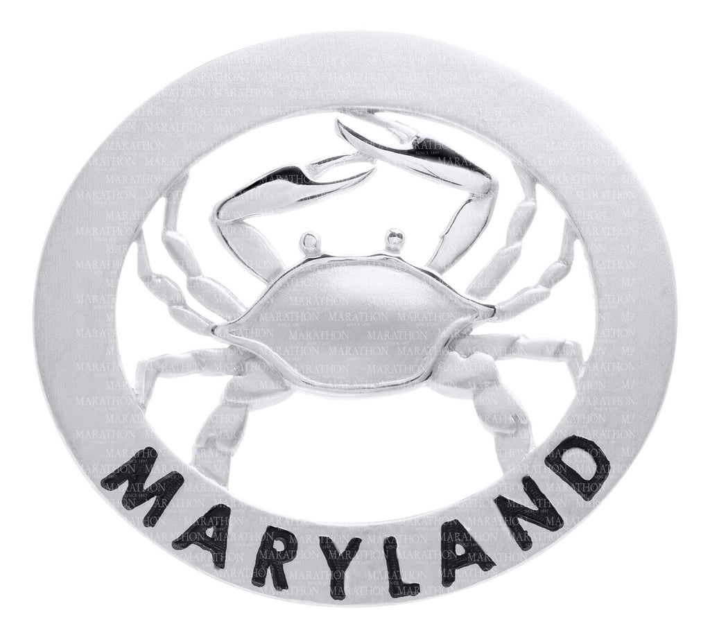 LeStage Oval Frame with Crab - Maryland