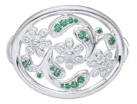 LeStage Daisy-Paisley Clasp