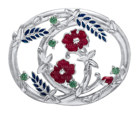 LeStage Poppy and Heather Clasp