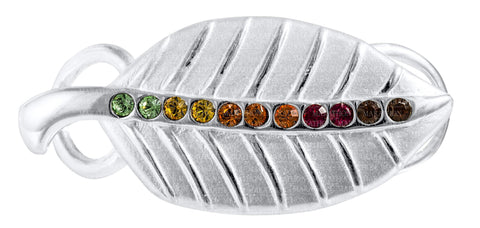 LeStage Gradient Leaf Clasp
