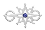 North Star with stone clasp