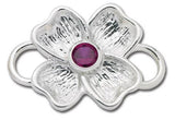 LeStage Dogwood Birthstone Clasp