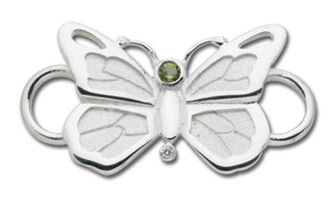 LeStage Butterfly with Peridot Clasp